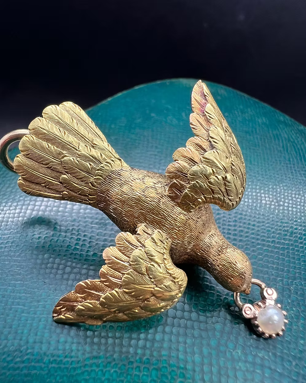 Victorian Dove Pendant
