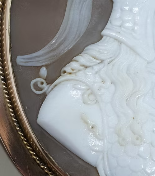Minerva Shell Cameo c.1840