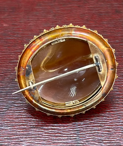 Seated Cupid Cameo
