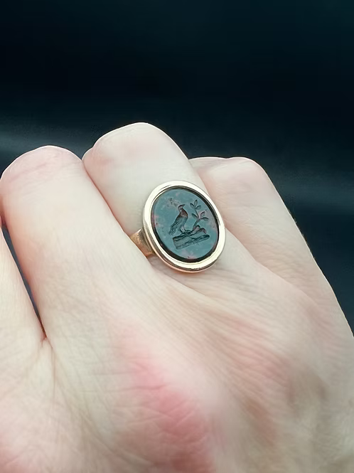 Bloodstone Signet c.1860