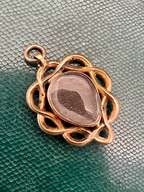 Georgian heart locket pendant