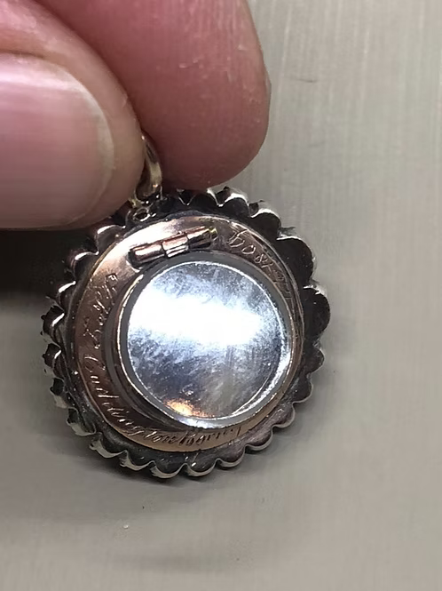 George III diamond locket 1809