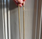 Victorian Snake-link chain