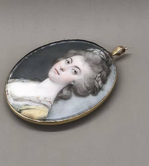 Portrait of a Lady by Joseph Daniel (1758-1803).