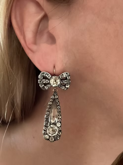 Georgian Paste Earrings