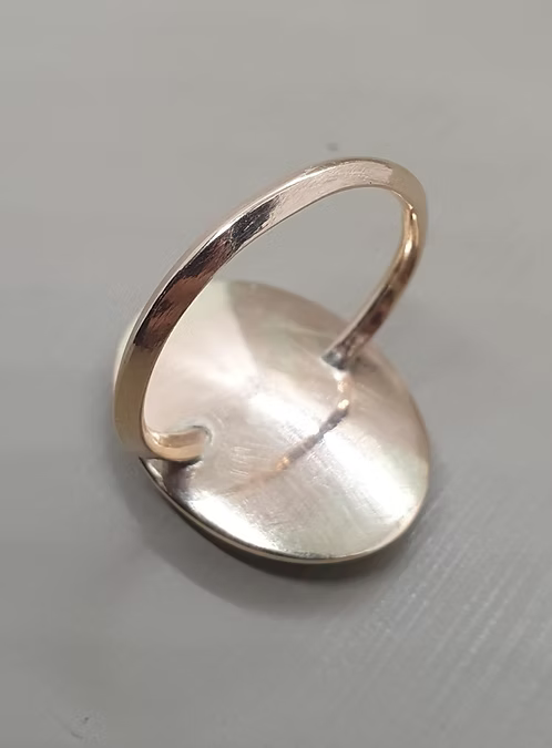 Sepia Oval