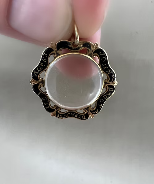 Georgian Mourning Pendant 1753