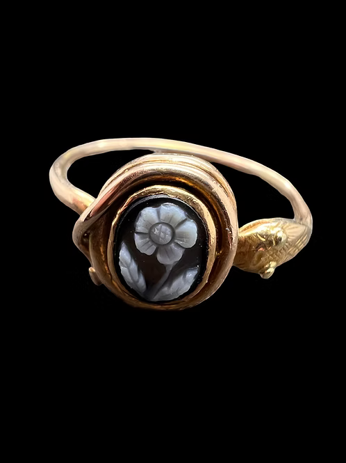 Georgian Snake Ring