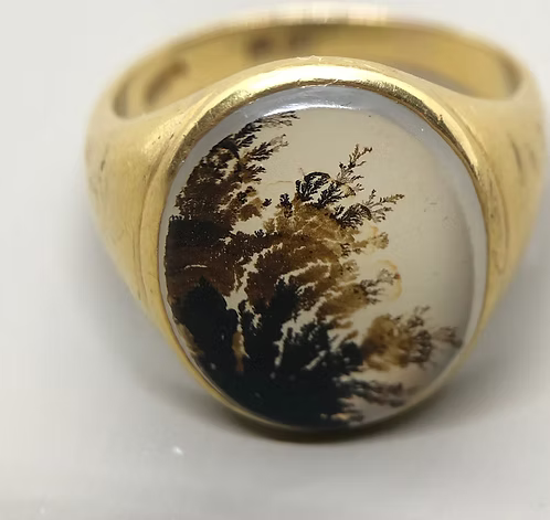 Dentritic Agate Signet