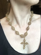Hairwork Balloon Necklace
