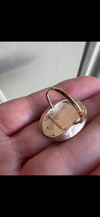 Portrait Miniature ring c.1760