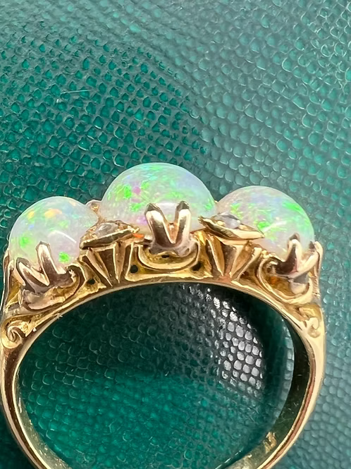Victorian Opal 3 Stone