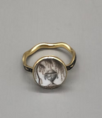 Sepia Urn Wavy band 1781