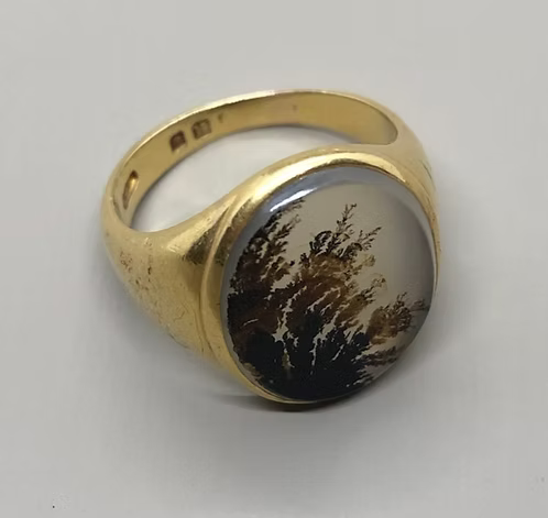 Dentritic Agate Signet