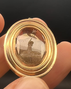 Georgian Swivel Fob Seal for the Oswald Family