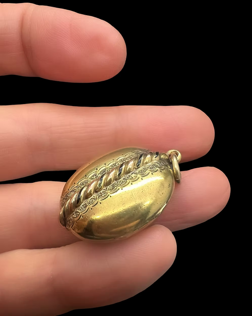 Victorian Rope Twist Locket