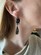 Cut Steel Earrings