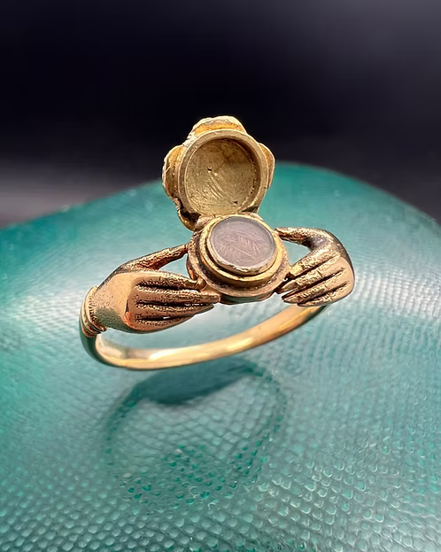 Fede Locket Ring