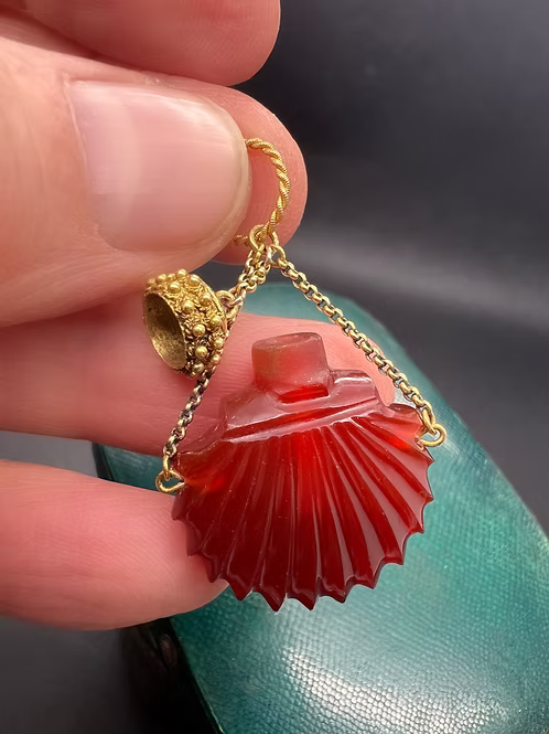 Georgian Carnelian Scent Bottle
