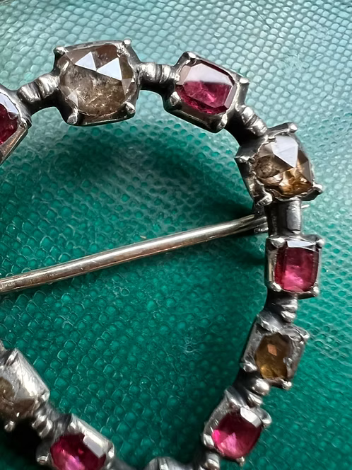 Georgian Heart Pin