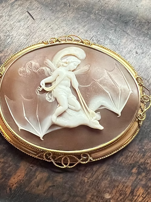 Ariel on a Bat