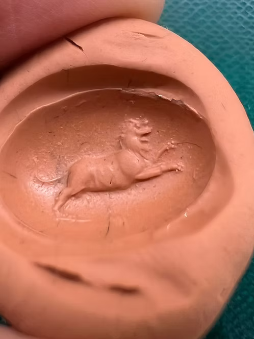 Ancient Lion Intaglio