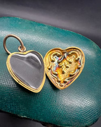 Repoussé Heart Locket