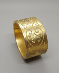 Wide Victorian Pinchbeck bracelet