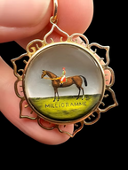 Essex Crystal Racehorse Pendant