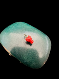 Coral Bull Charm