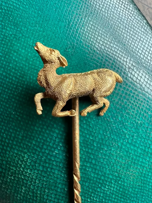 Victorian Deer Stickpin