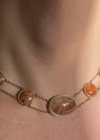 Georgian Specimen Agate Collar