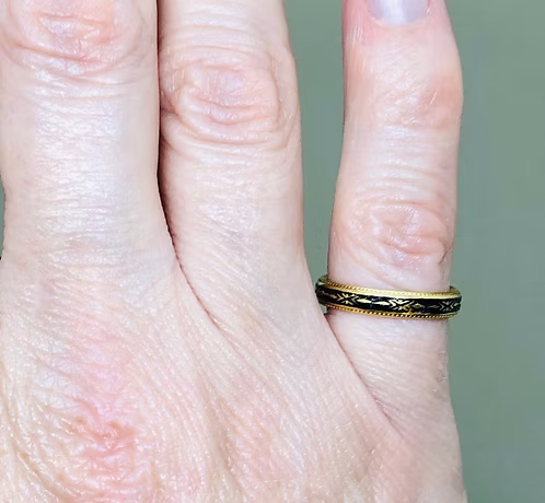 William Brown Mourning Ring 1782