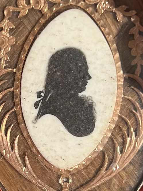 Mourning Silhouette Pendant
