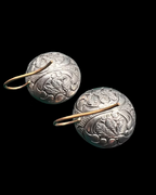 Georgian Pink Paste Earrings