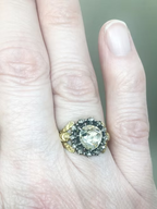 Rose-diamond Heart Cluster