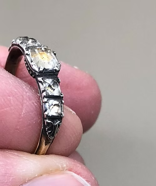 Crystal Cypher Ring c.1730