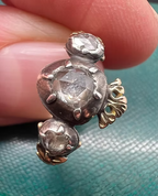 Crowned Heart Betrothal Ring 1760