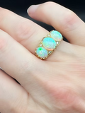 Victorian Opal 3 Stone