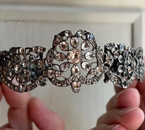 Rococo Paste Collar c.1760