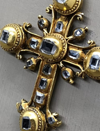 Iberian Diamond Cross Pendant