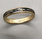 William Brown Mourning Ring 1782