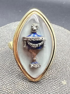 Diamond Urn Ring c.1780