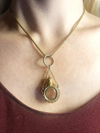 Miniature Regency Scent Bottle Locket