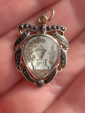 Georgian Mourning Heart c.1760