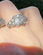 Old Cut Diamond Betrothal Ring c.1840