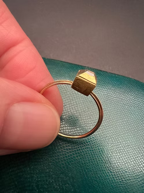Renaissance Table-cut Diamond Ring