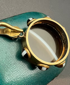 Victorian Agate Snake Pendant