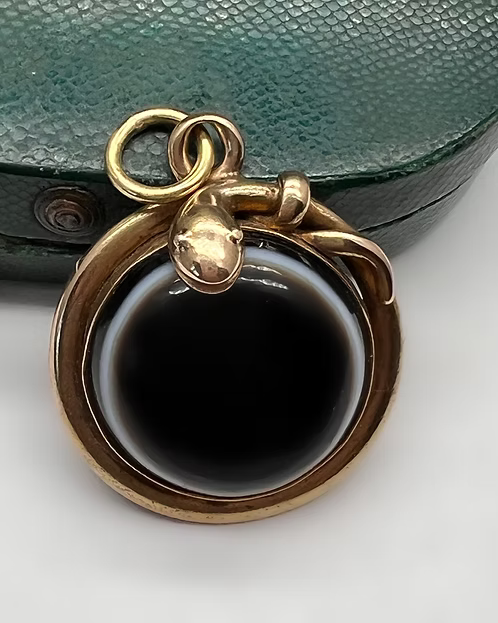 Victorian Snake Pendant