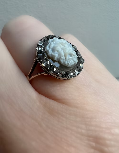 Satyr Cameo Ring